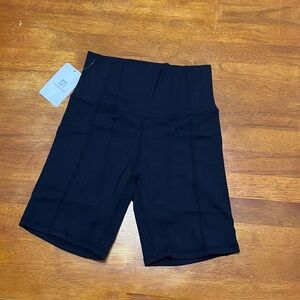 LXNMGO black high-waisted biker shorts size XS New